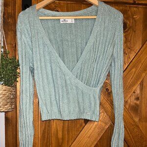 Hollister crossover sweater